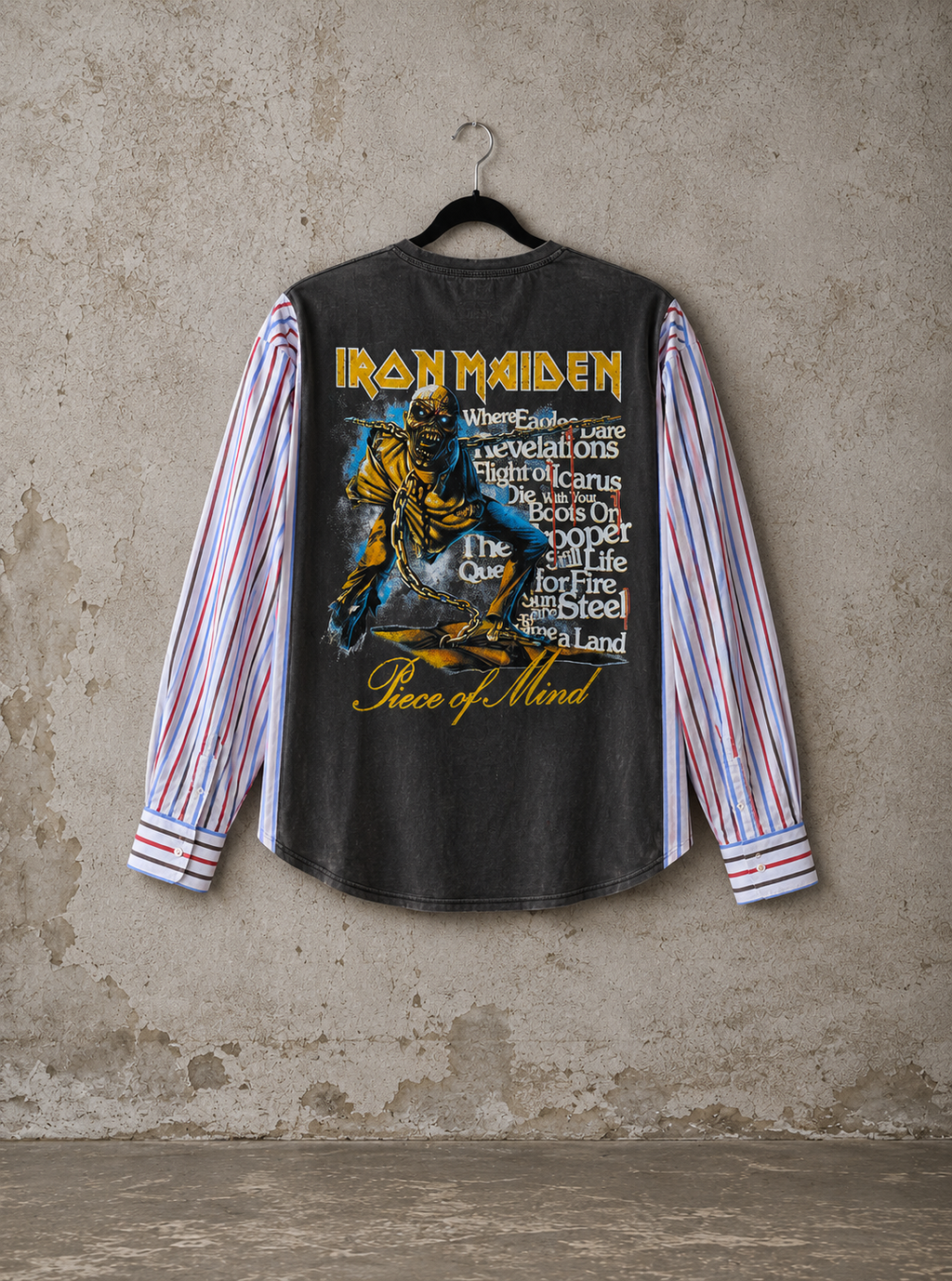 Tamicia Iron Maiden upcycling