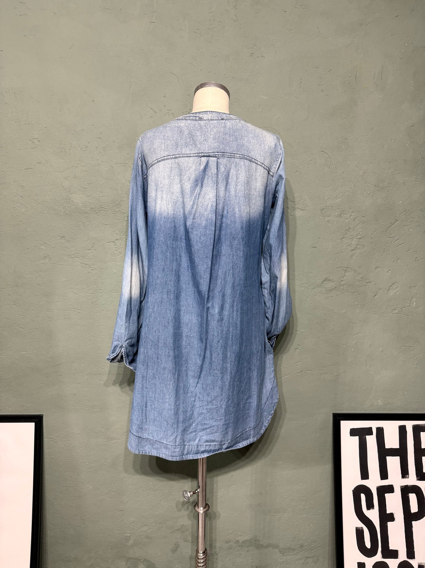 Abito / maxi blusa denim