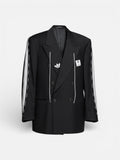 Blazer vintage doppietto upcycling ‘Adidas’