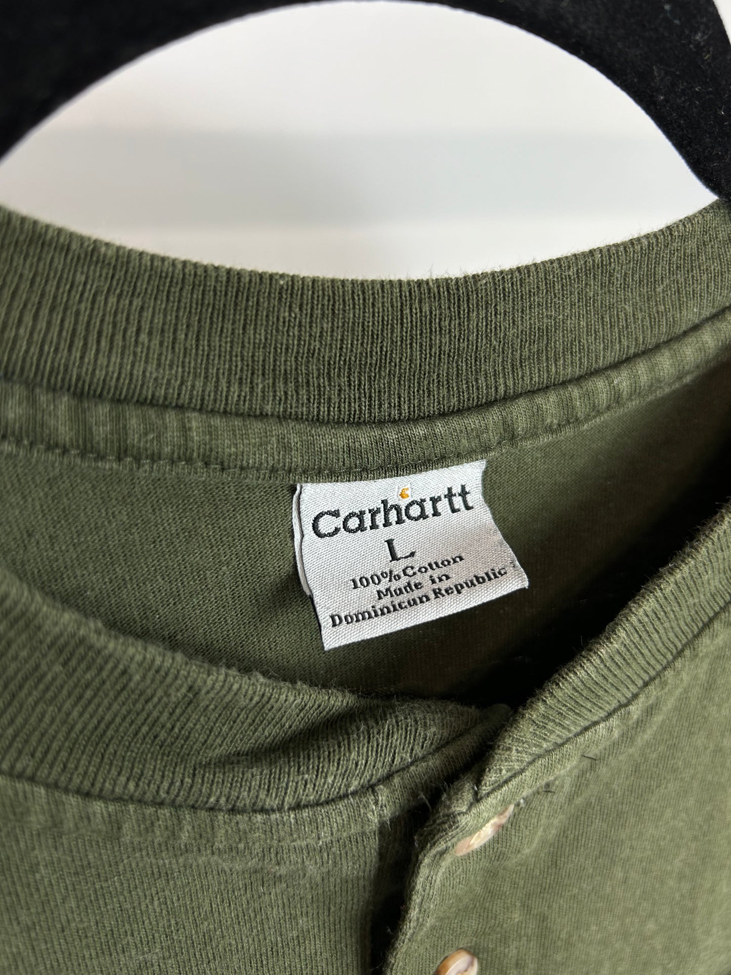 T-shirt military green Carhartt tg.L