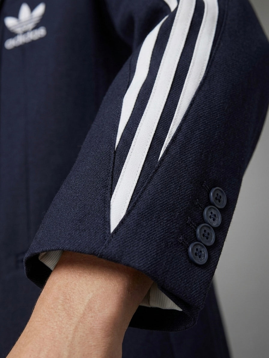 Blazer doppiopetto vintage ‘Adidas’ reworked