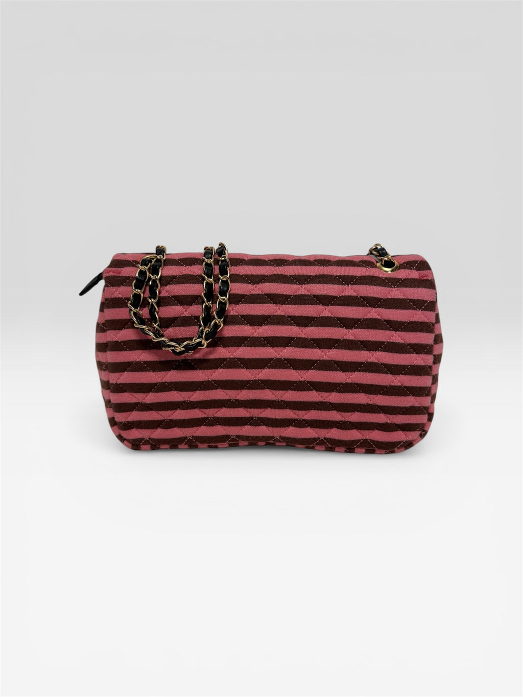 Borsa tessuto righe tracolla - spalla