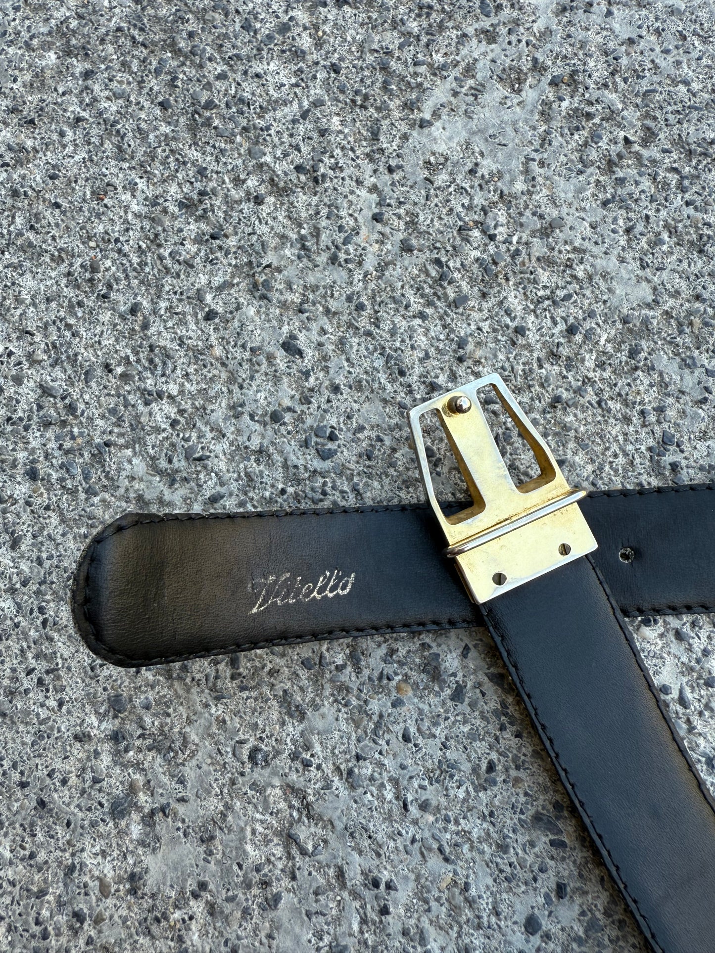 Cintura in pelle vintage Valentino