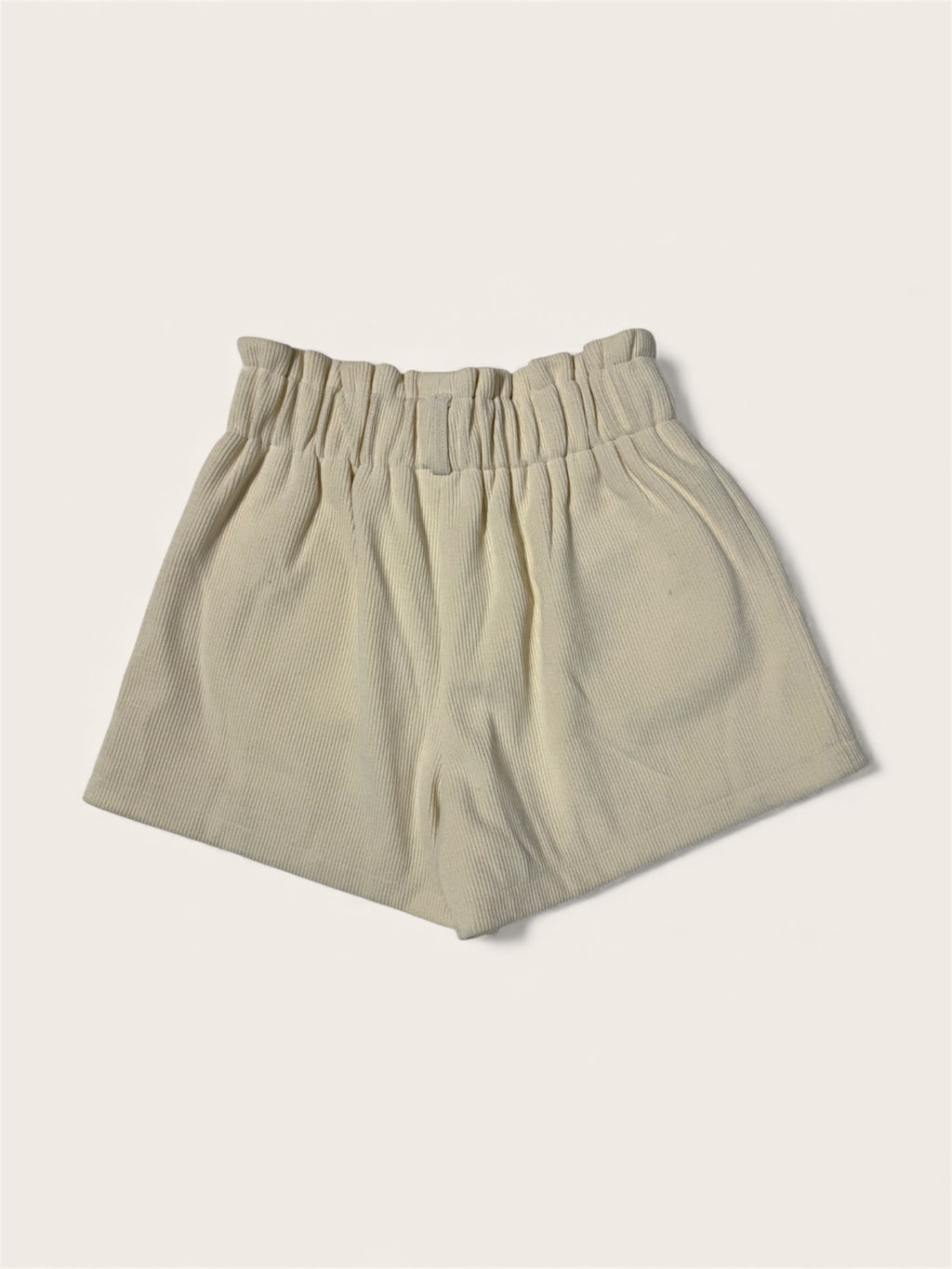 Shorts costine di velluto strass