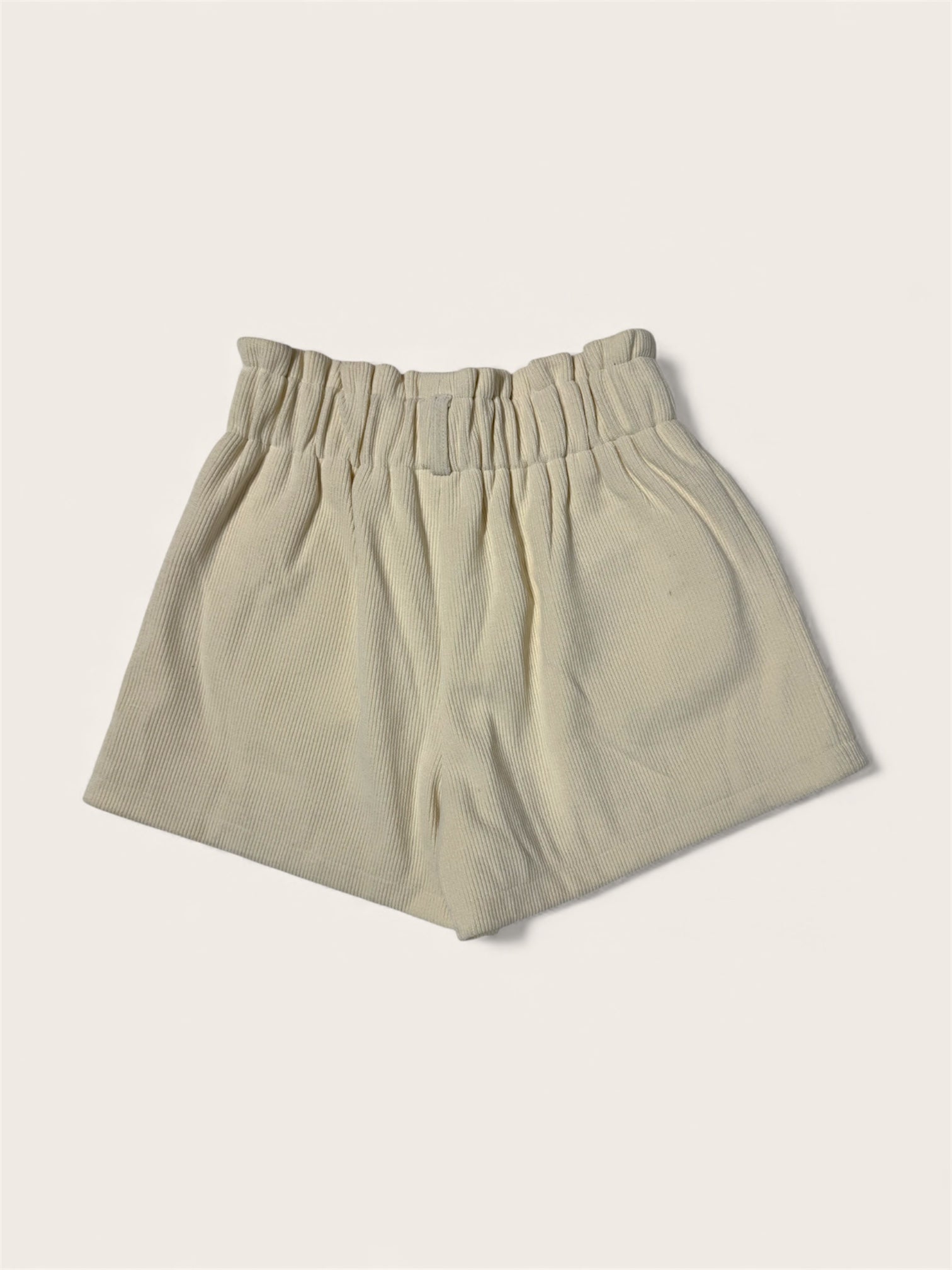 Shorts costine di velluto strass