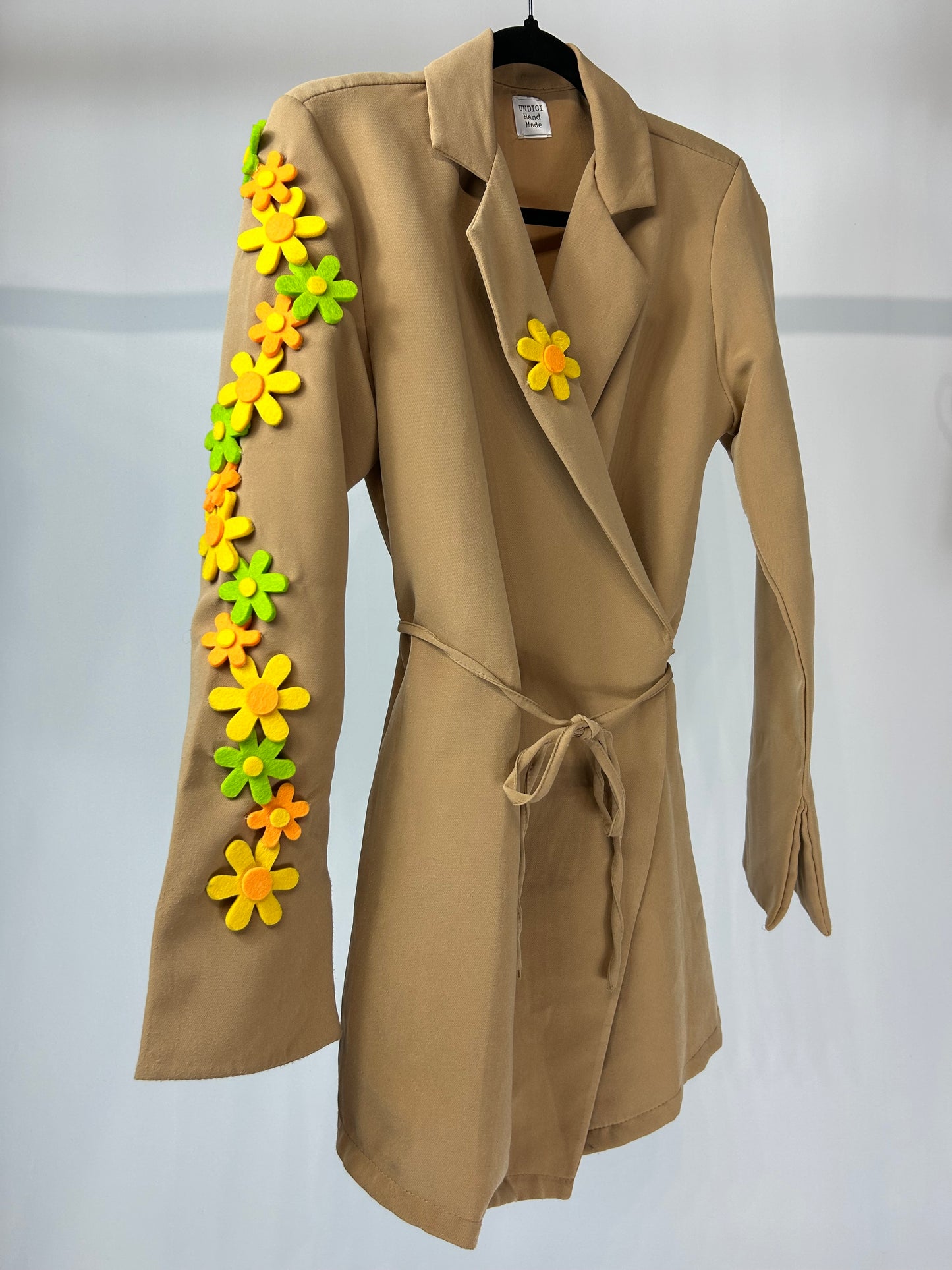 Robe manteau/blazer flowers tg.S/M