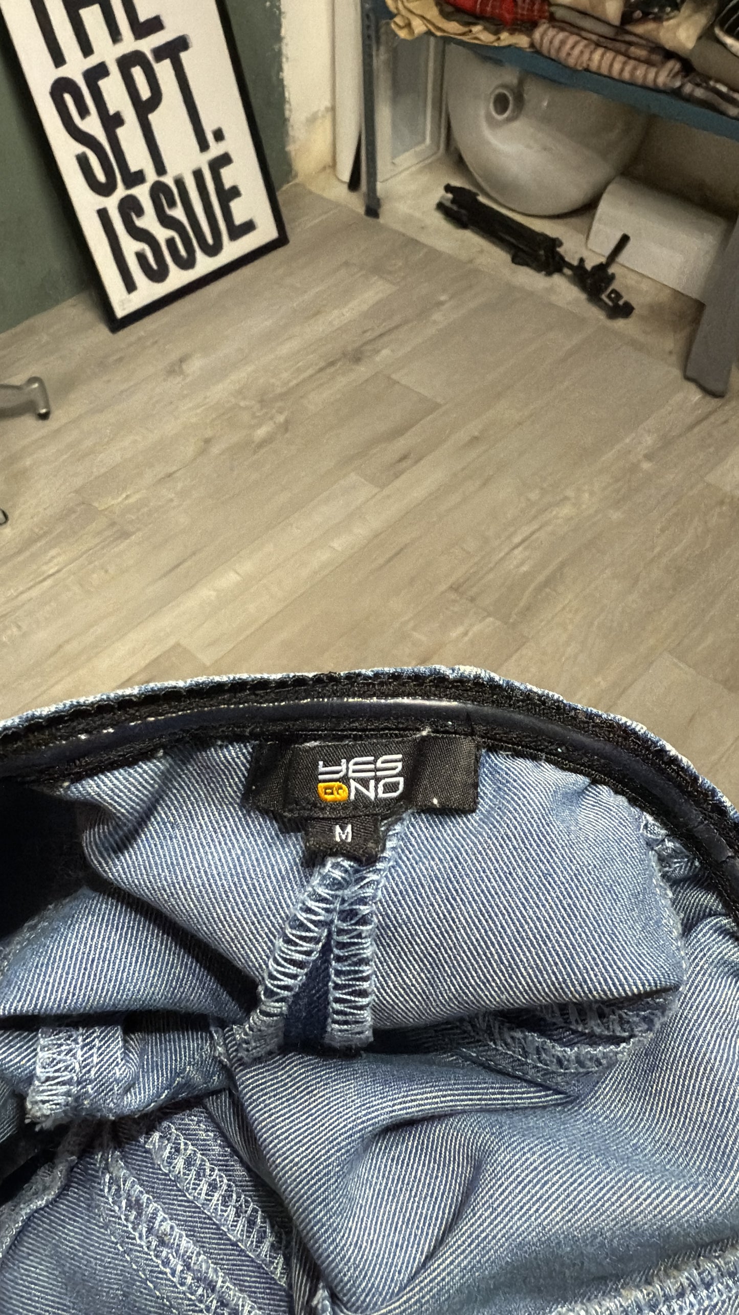 Abito fascia denim