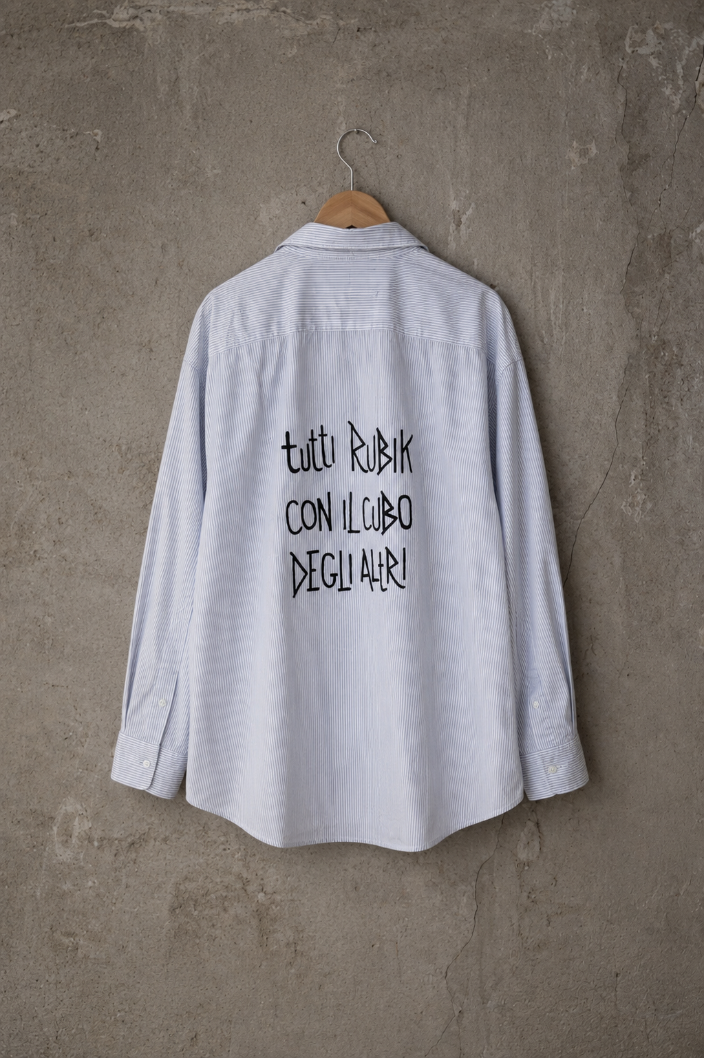 Camicia righe ‘Rubik’