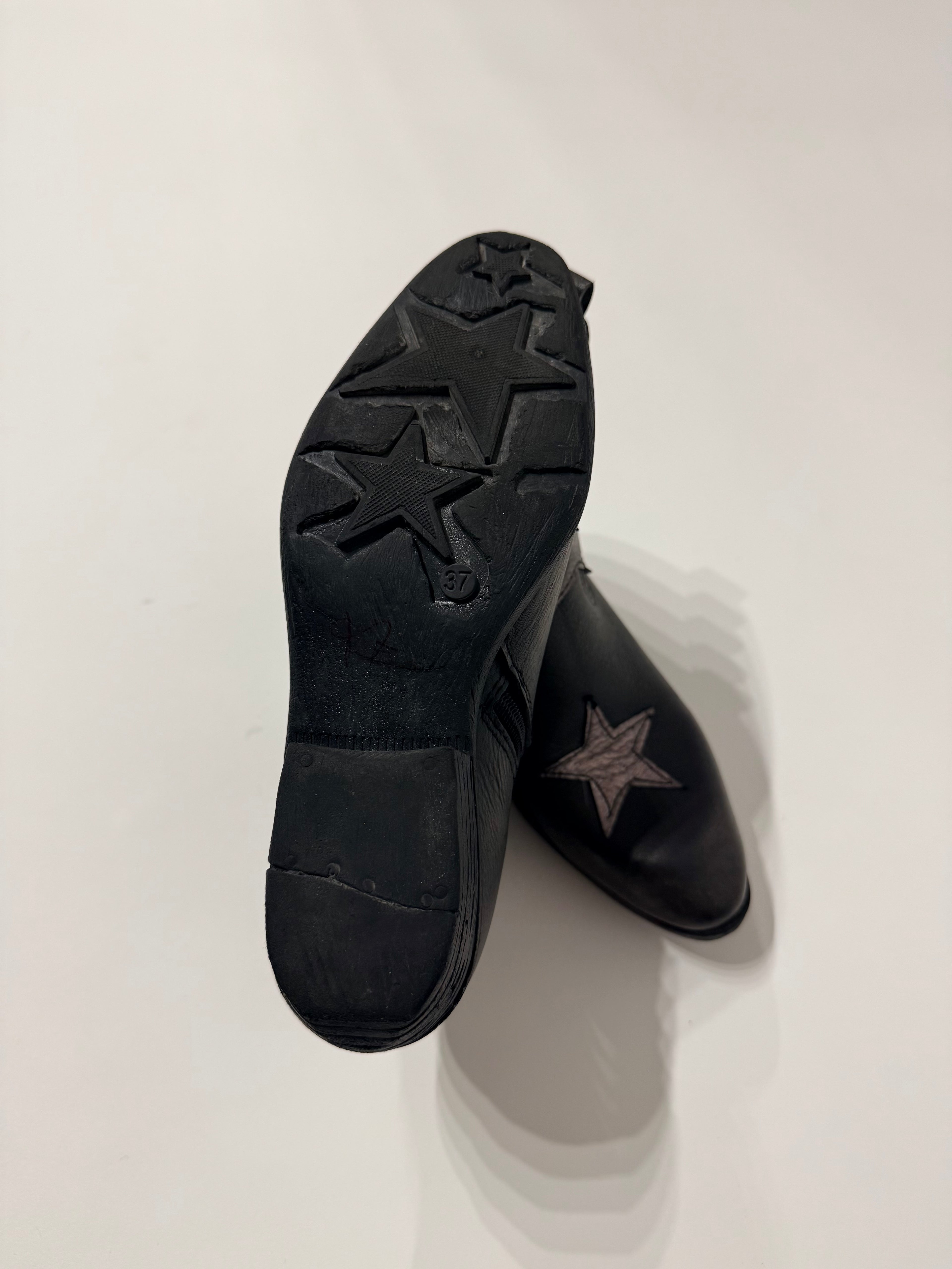 Texano in pelle stelle