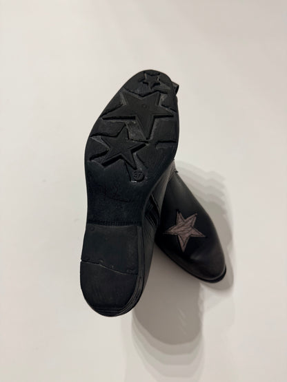 Texano in pelle stelle