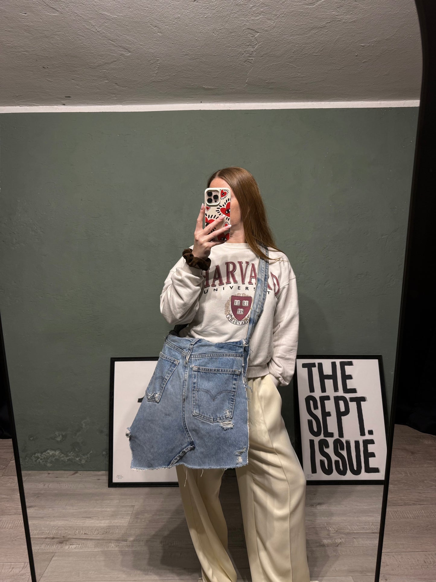Borsa denim handmade