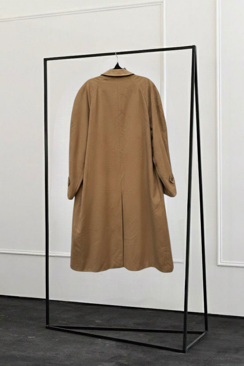 Cappotto vintage cammello lana e cashmere
