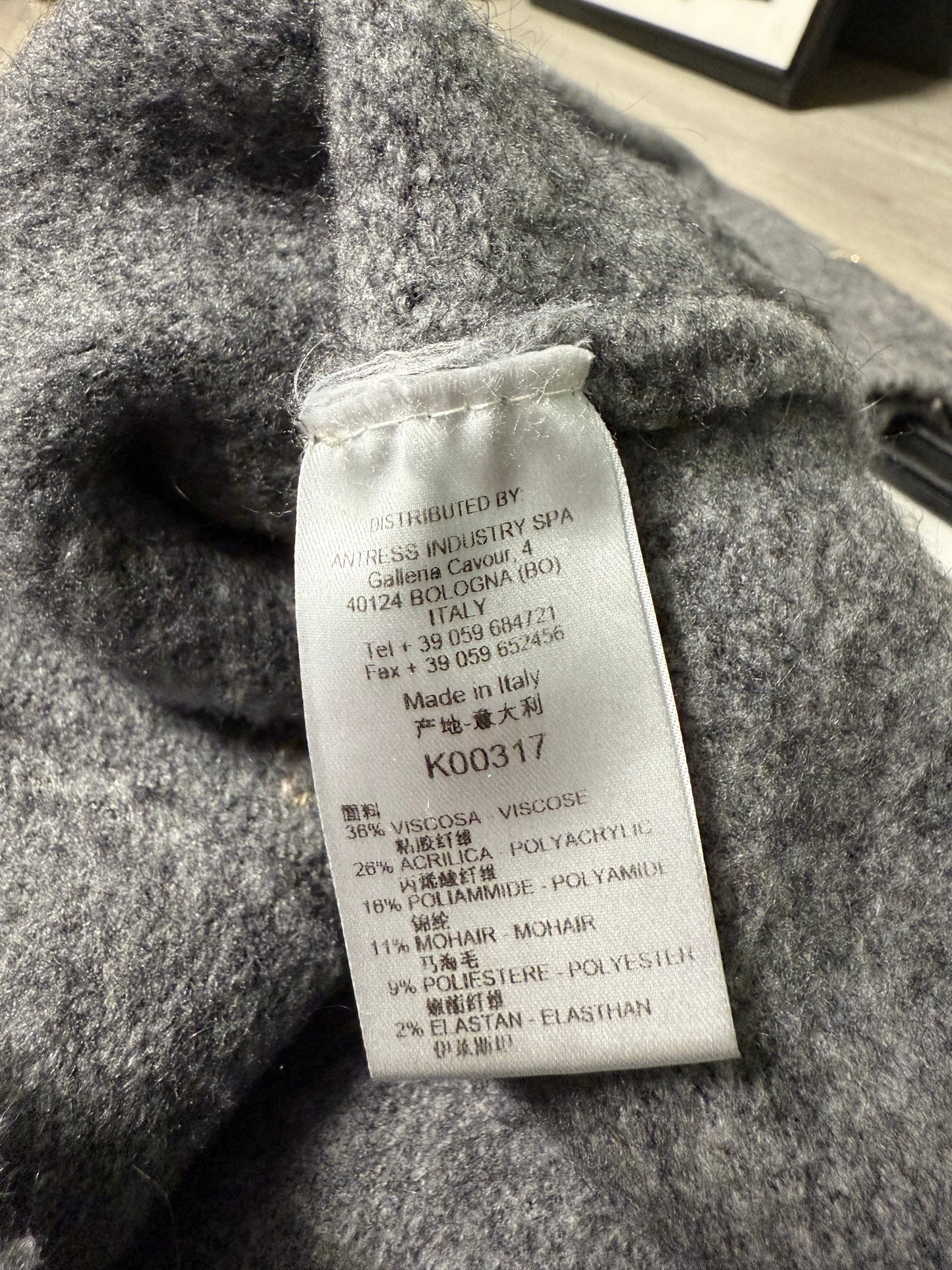 Cardigan lungo stelle