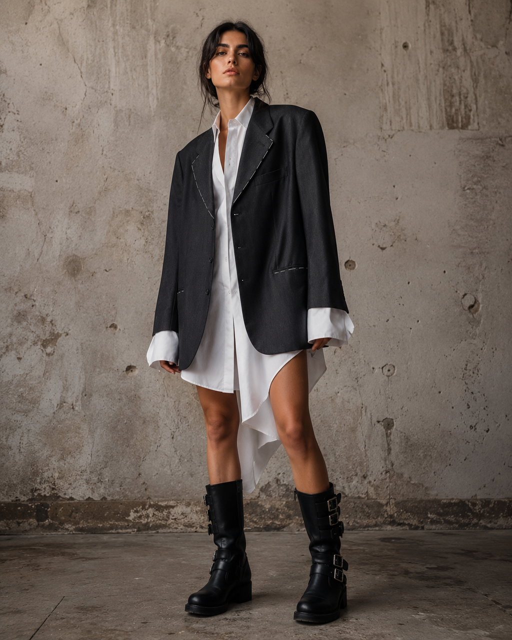 Blazer vintage ‘Take what you need’ reworked