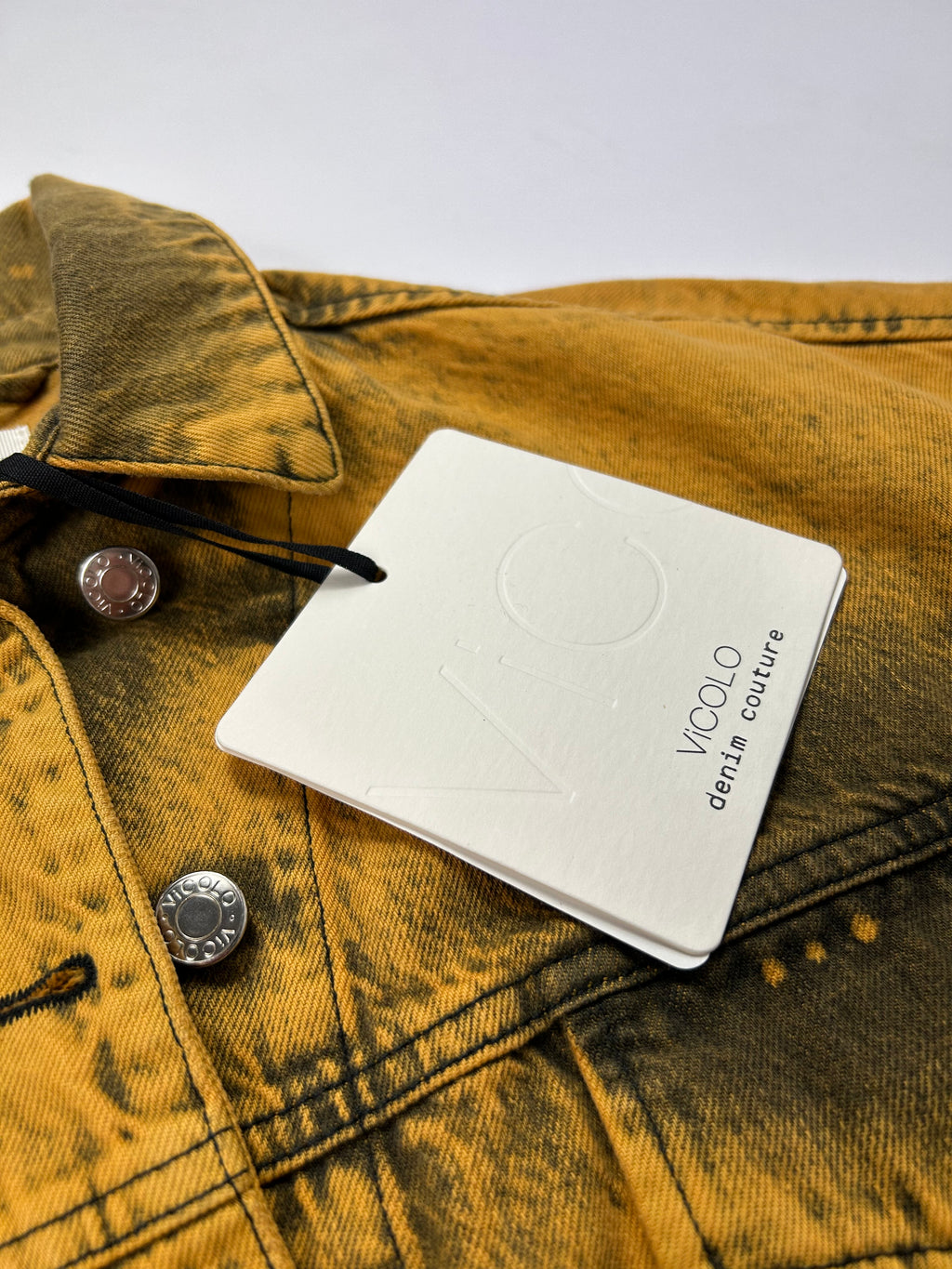 Giacca denim ViCOLO tg.M