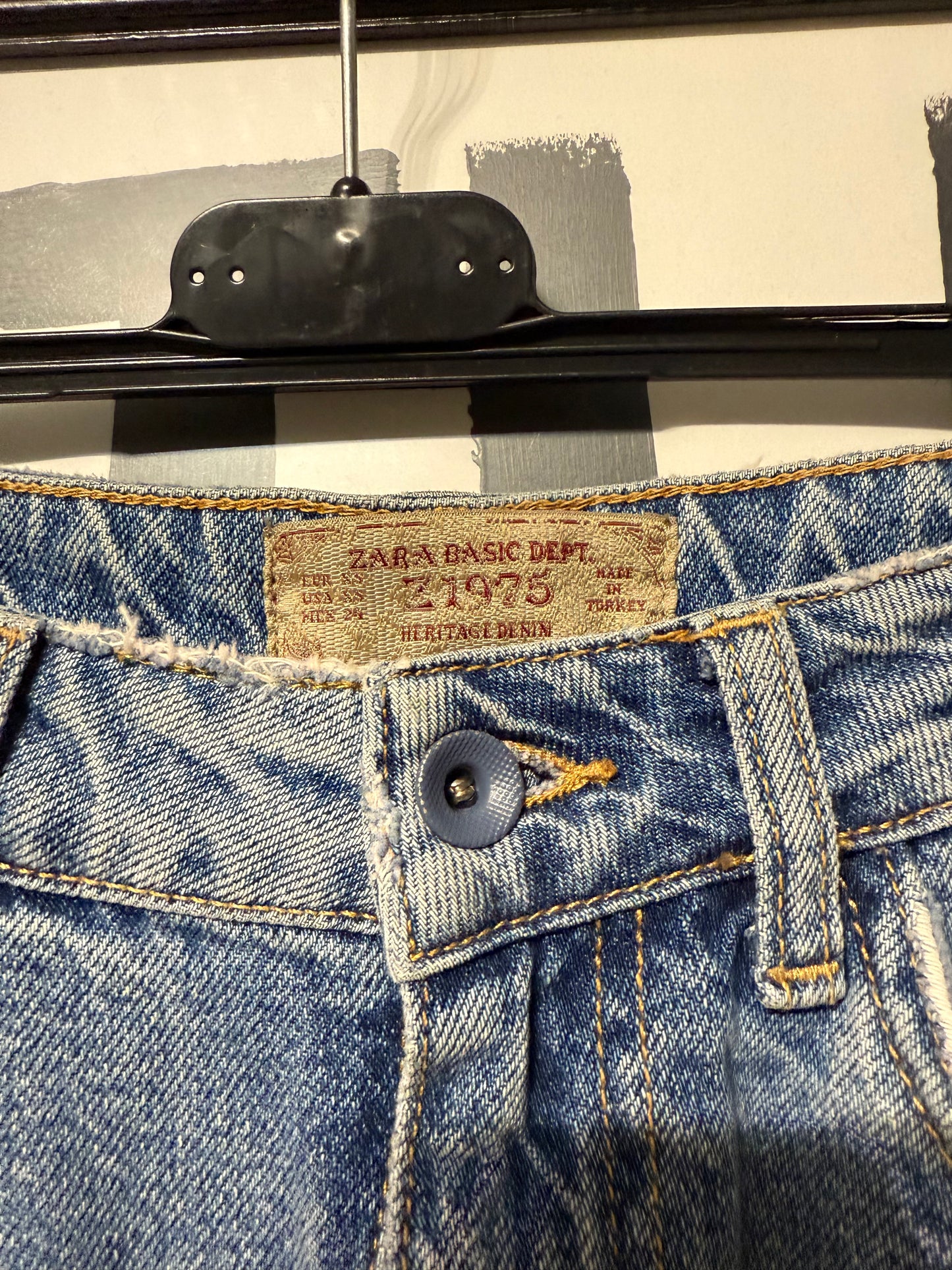 Longuette denim Zara