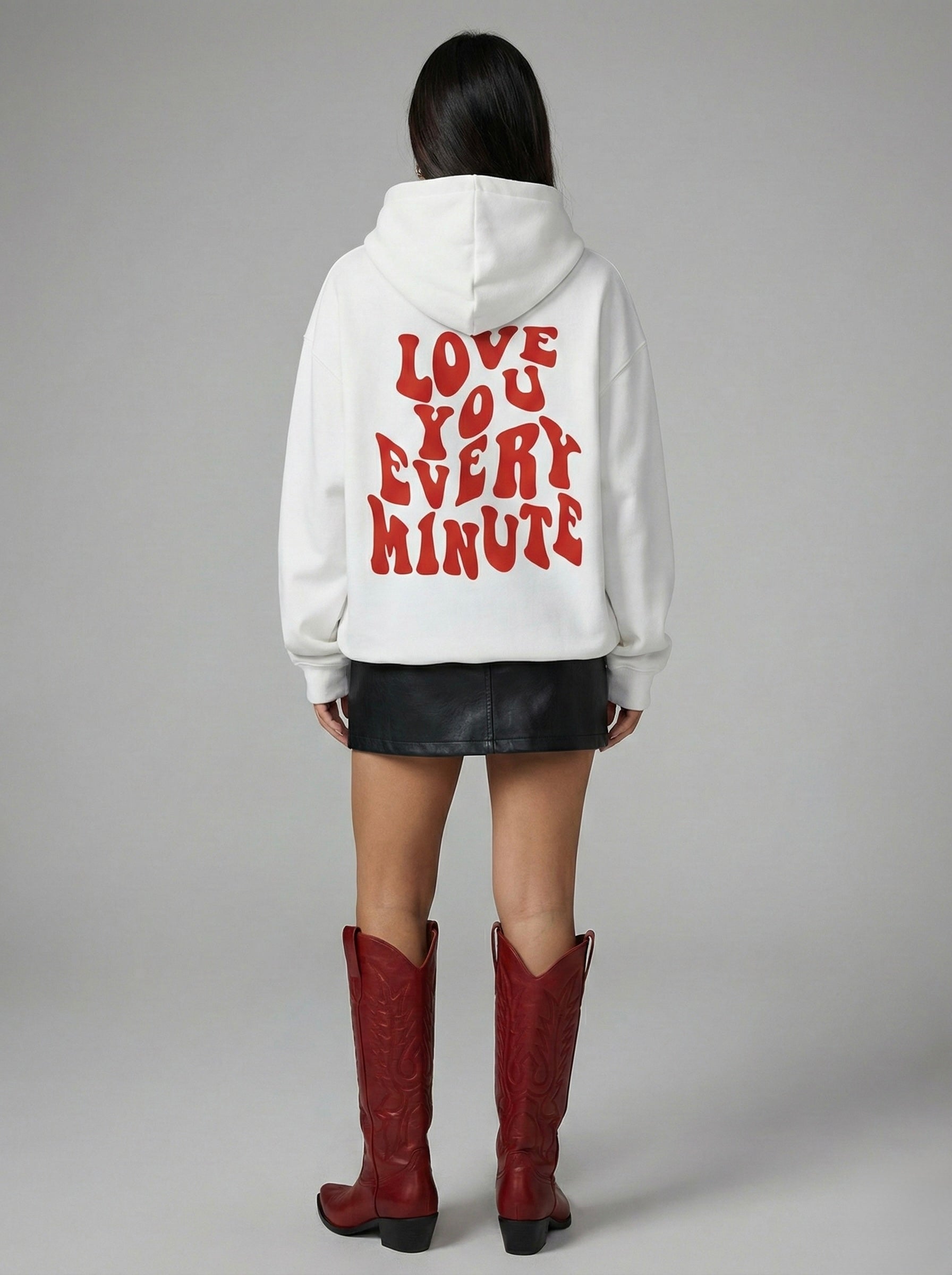 Felpa ‘Love you every minute’