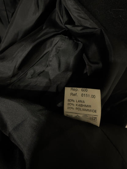 Cappotto doppiopetto vintage lana e cashmere