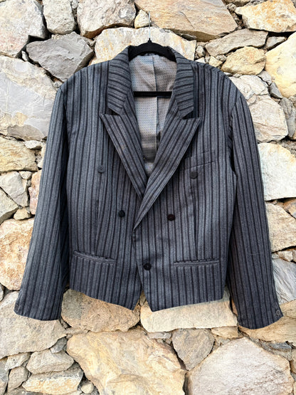 Blazer gessato ‘Snoopy’ handmade