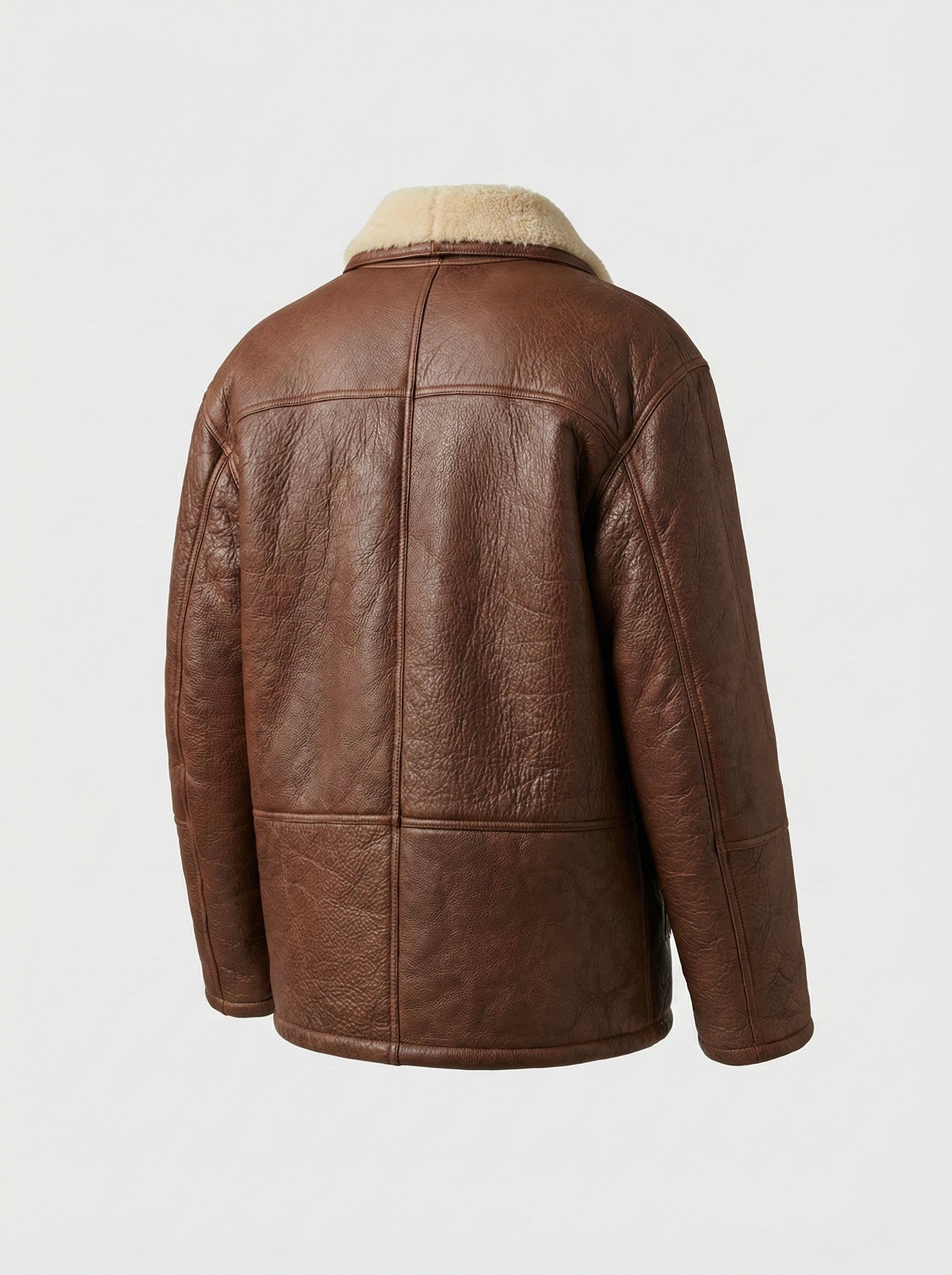 Cappotto montone shearling vintage