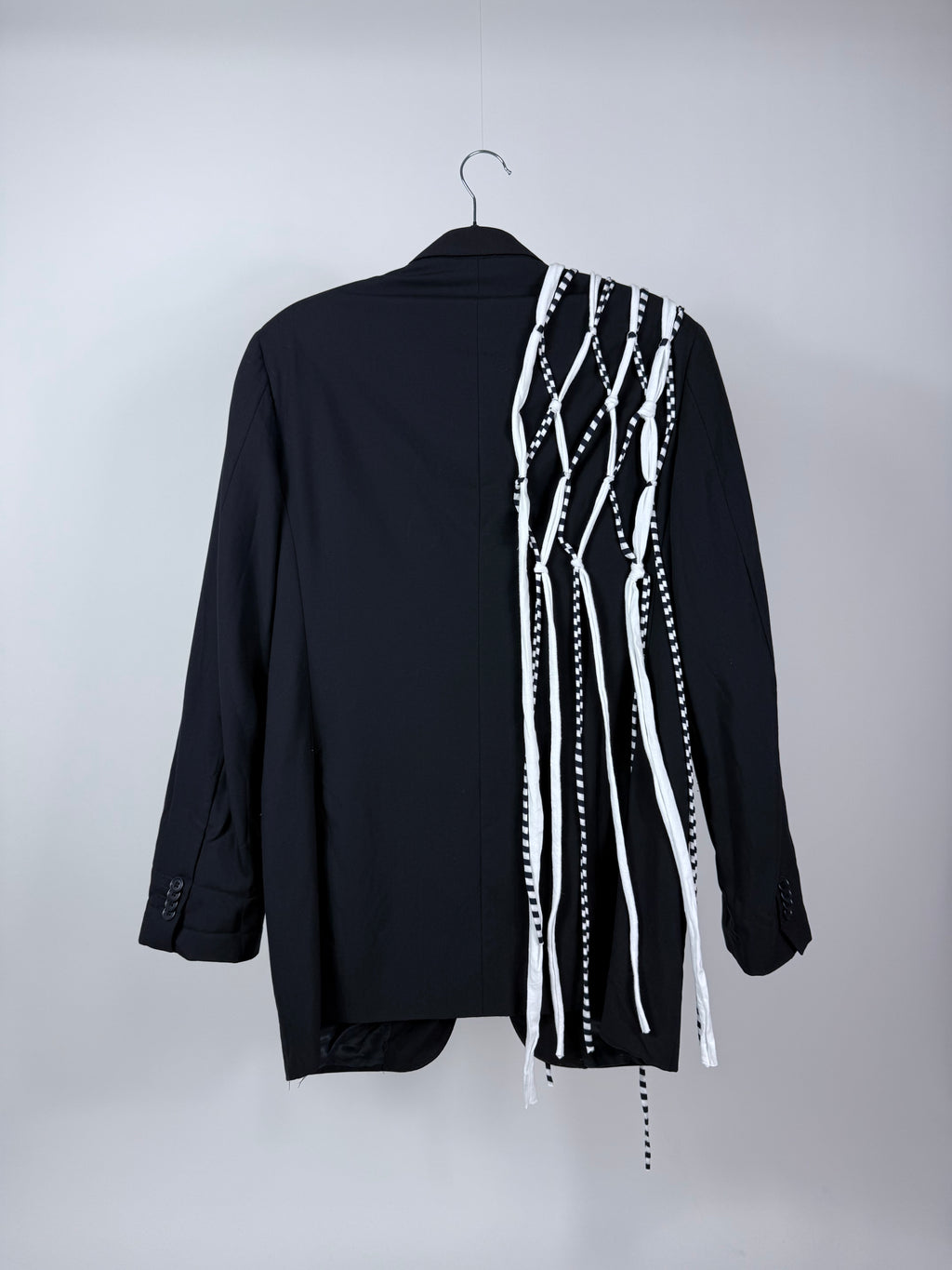 Blazer blu navy macrame ‘Sailor’ tg.S