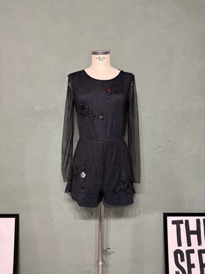 Tutina !M?ERFECT lurex scritte