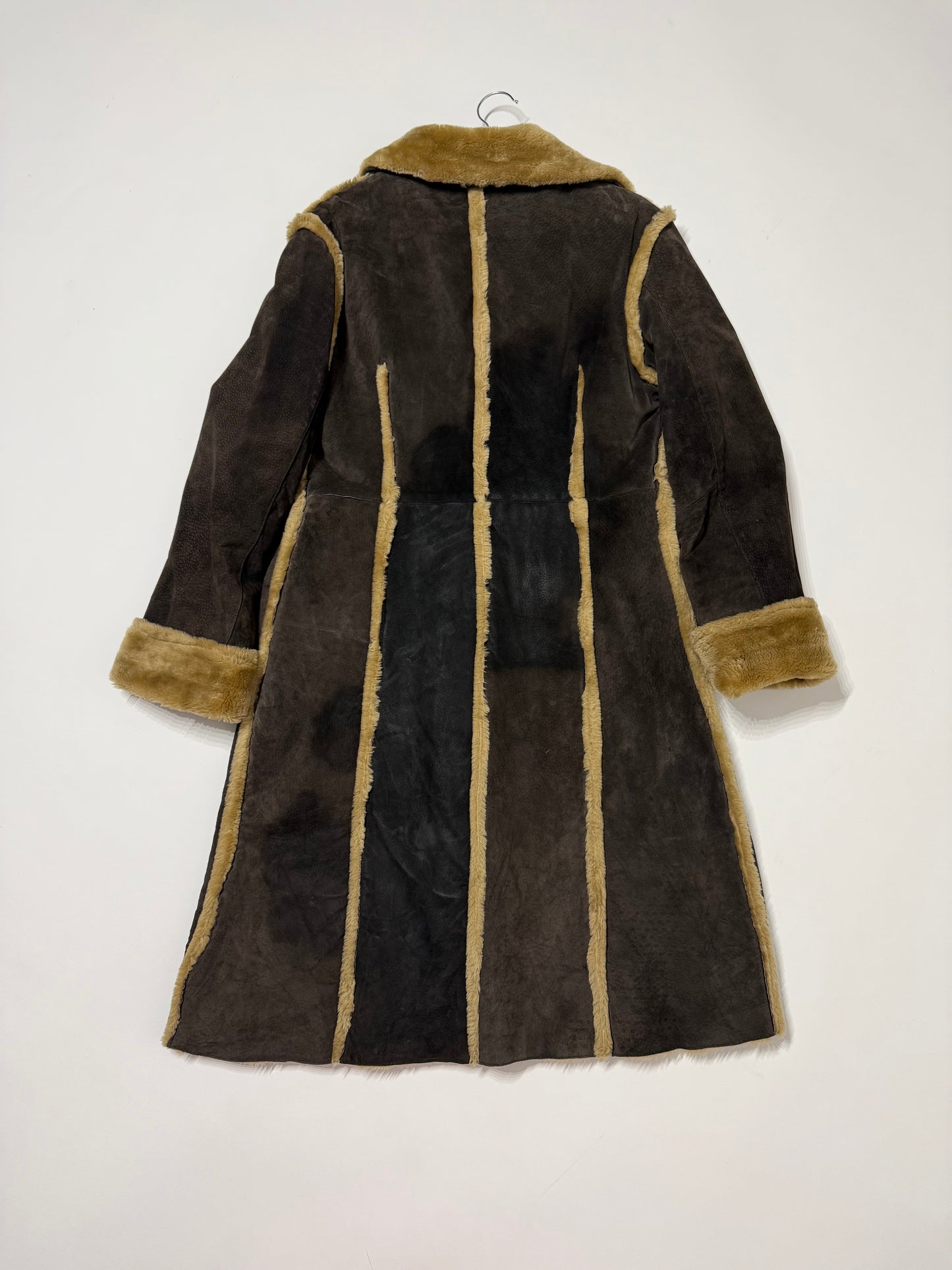 Giacca vintage in pelle - pelliccia