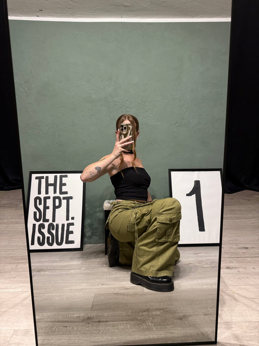 Pantalone baggy cargo ONLY