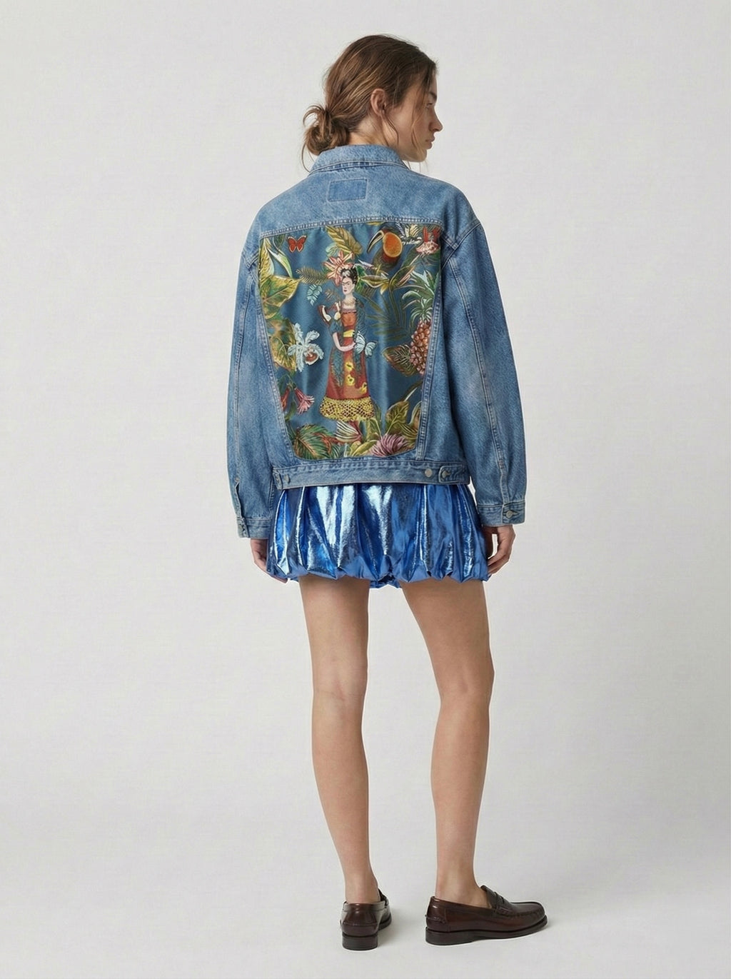 Bomber denim ‘Frida’