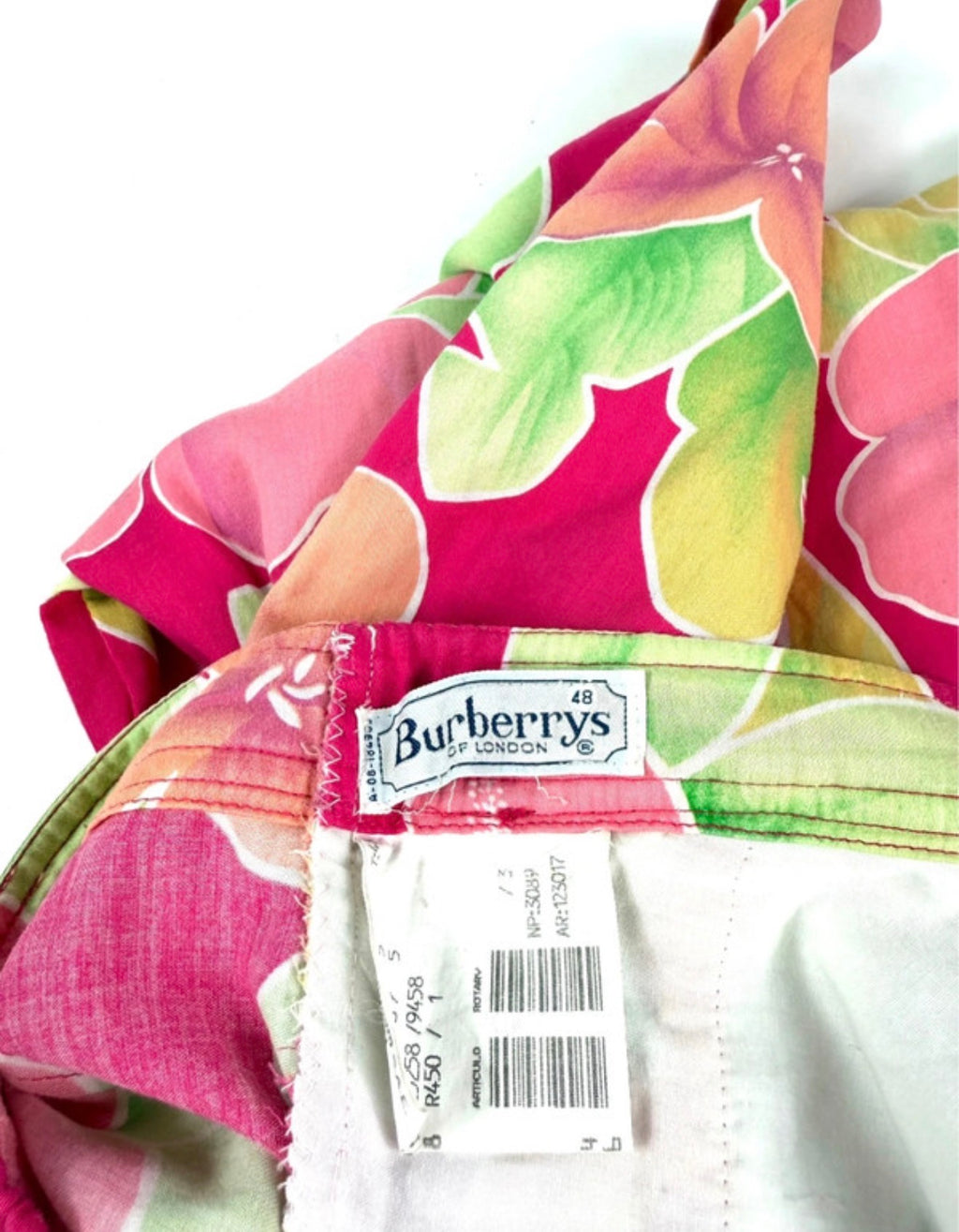 Bermuda fantasia vintage Burberry’s