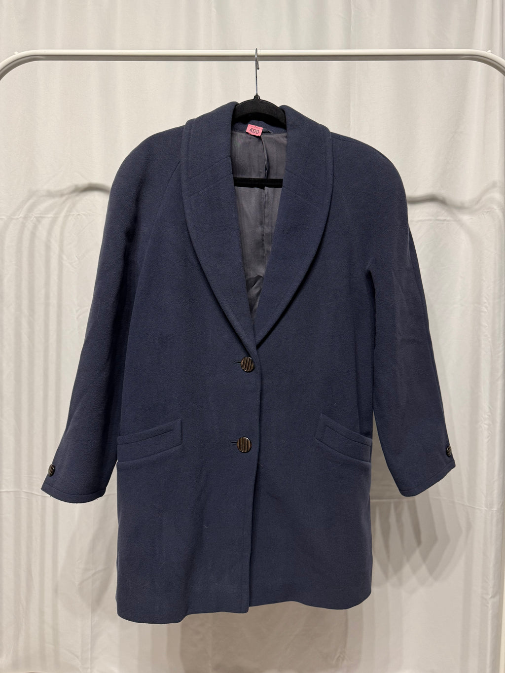 Cappotto monopetto lana