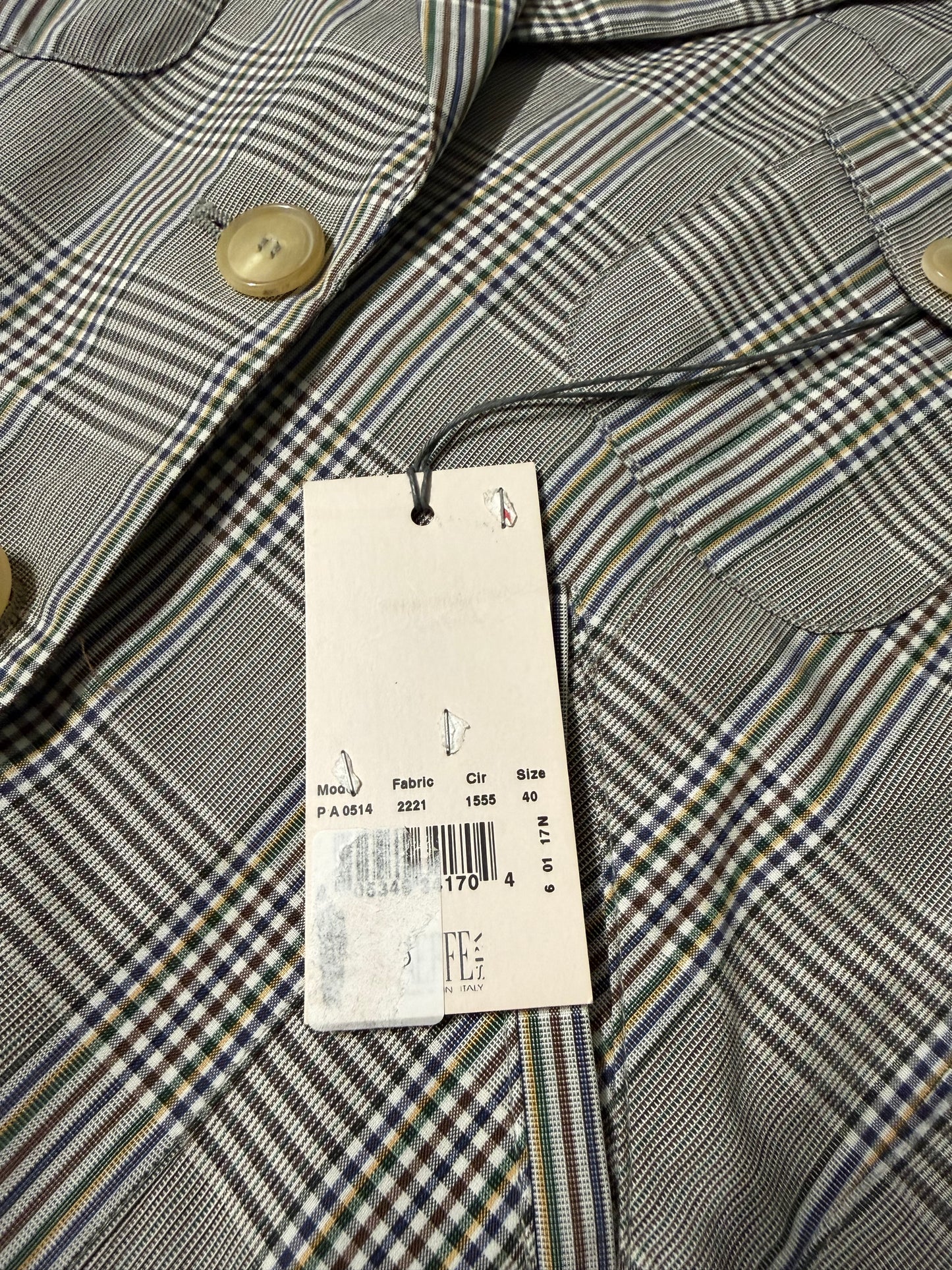 Blazer principe di Galles Pollini