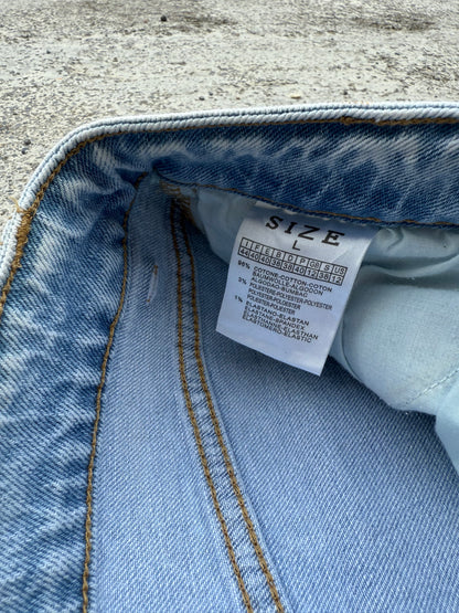 Jeans painting handmade tg.M