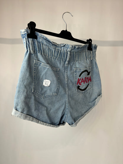 Shorts denim handmade ‘Karma’ tg.L