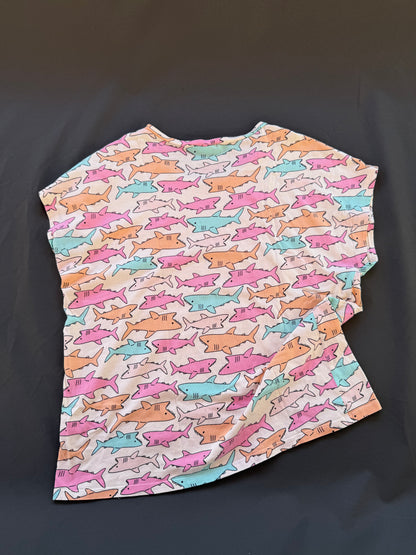 T-shirt squali tg.S/M