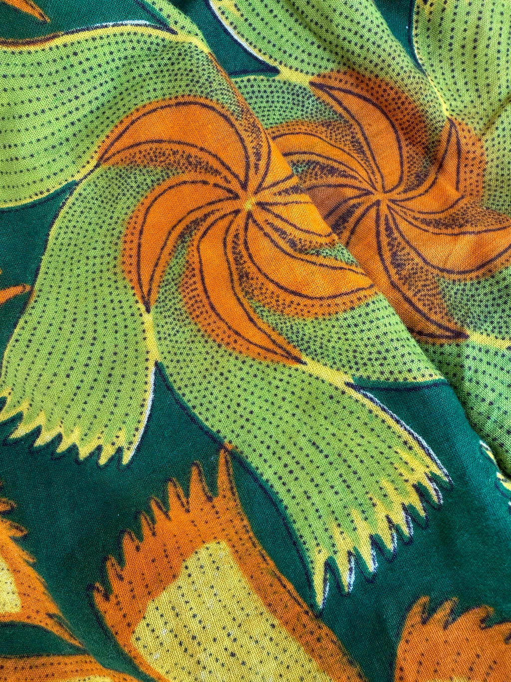 Borsa nodo frange ‘Sunflower Vortex’