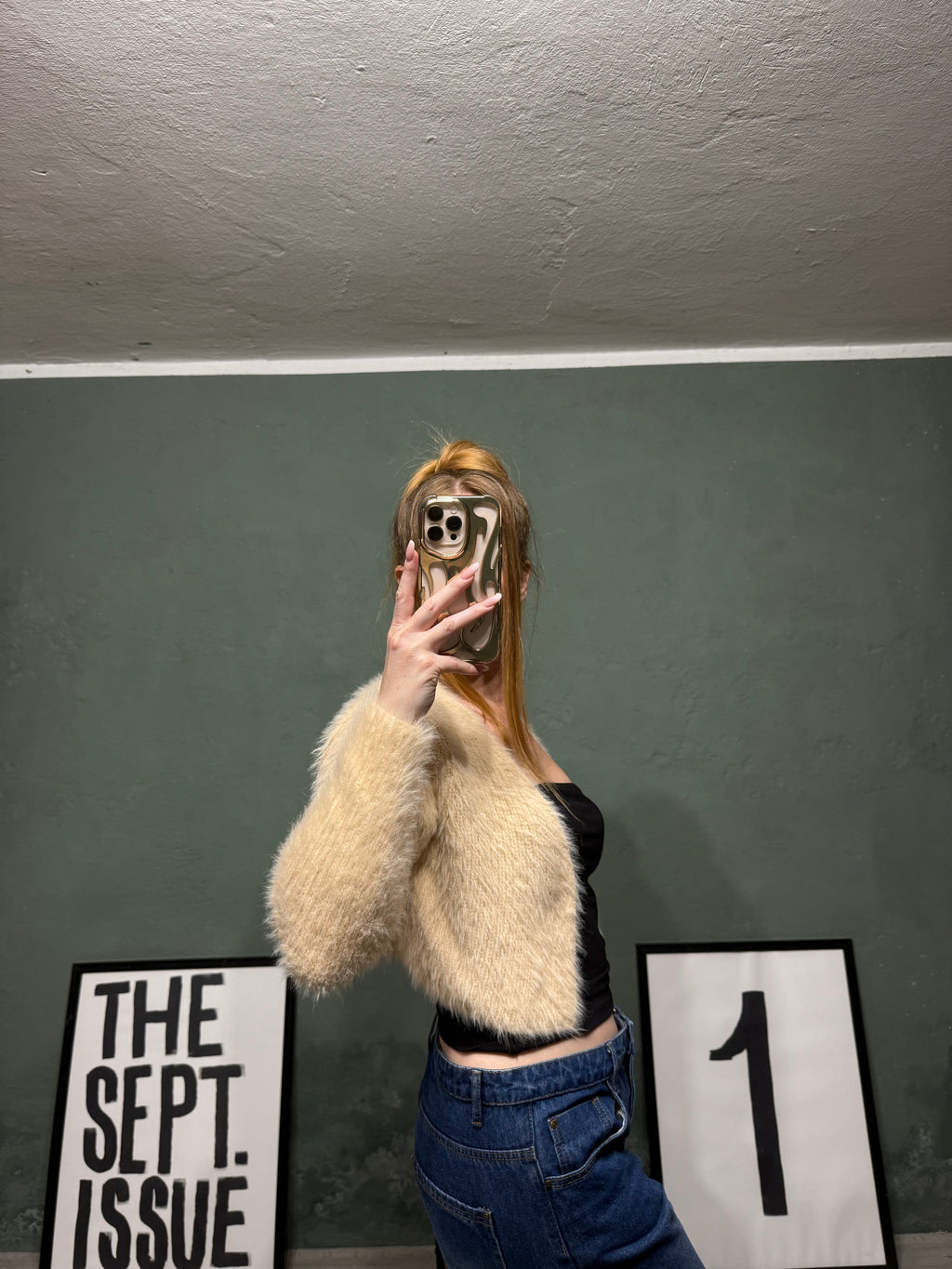 Cardigan peluche Zara
