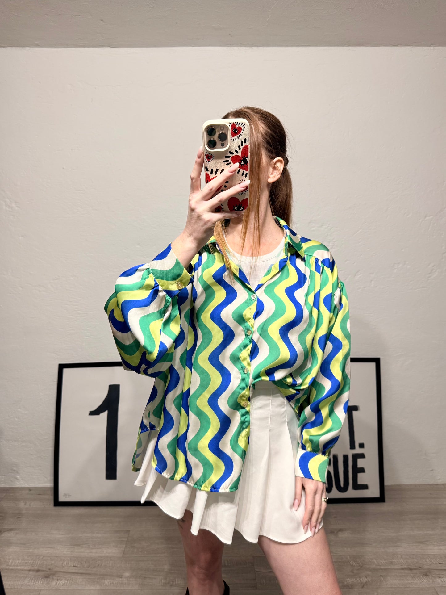 Camicia fantasia optical