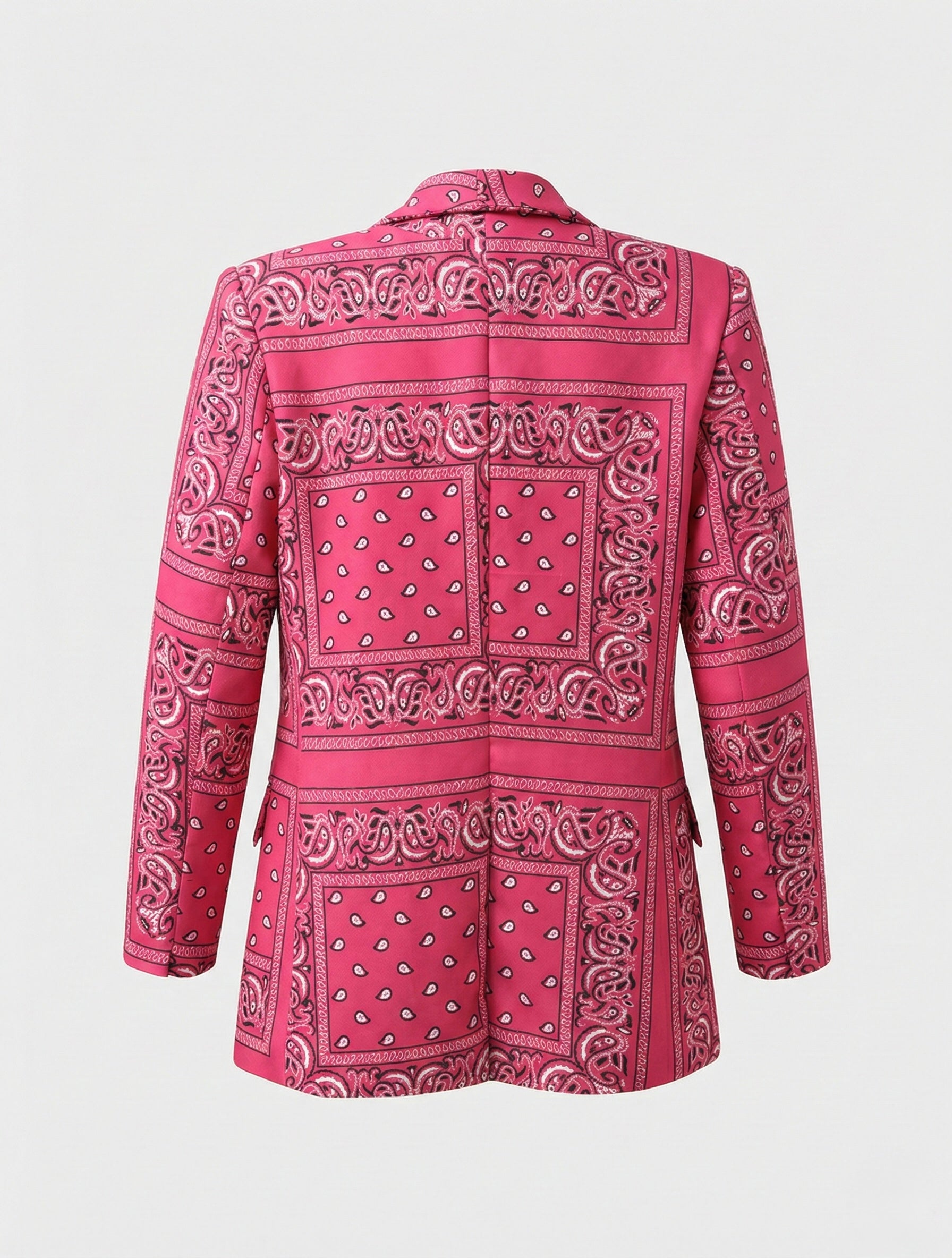 Blazer fantasia paisley