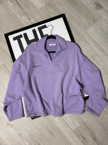 Felpa zip malva Pangaia
