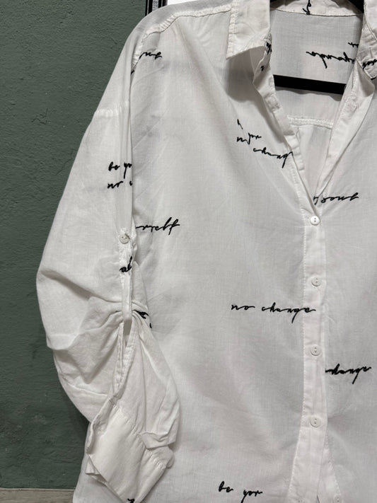 Camicia scritte tg.M
