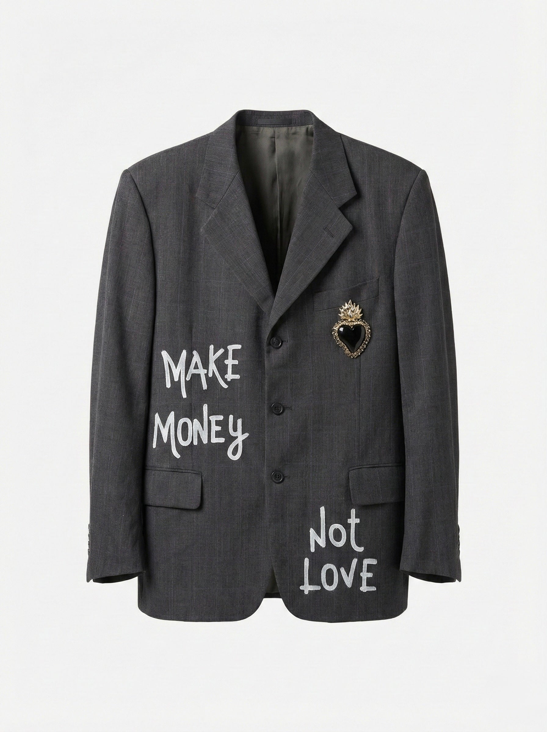 Blazer ‘Make money not love’ Sacré-Cœur