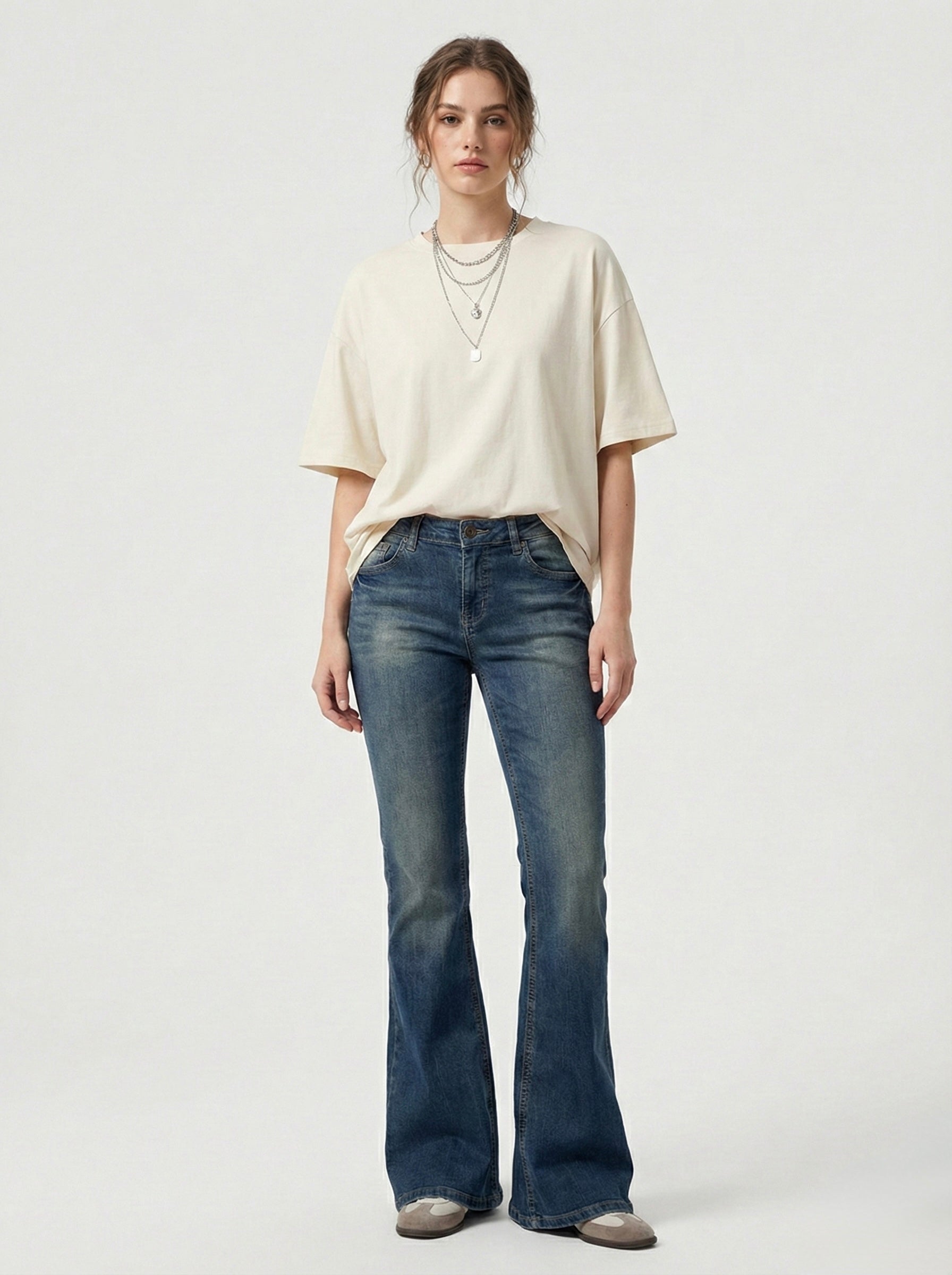 Jeans zampa Benetton