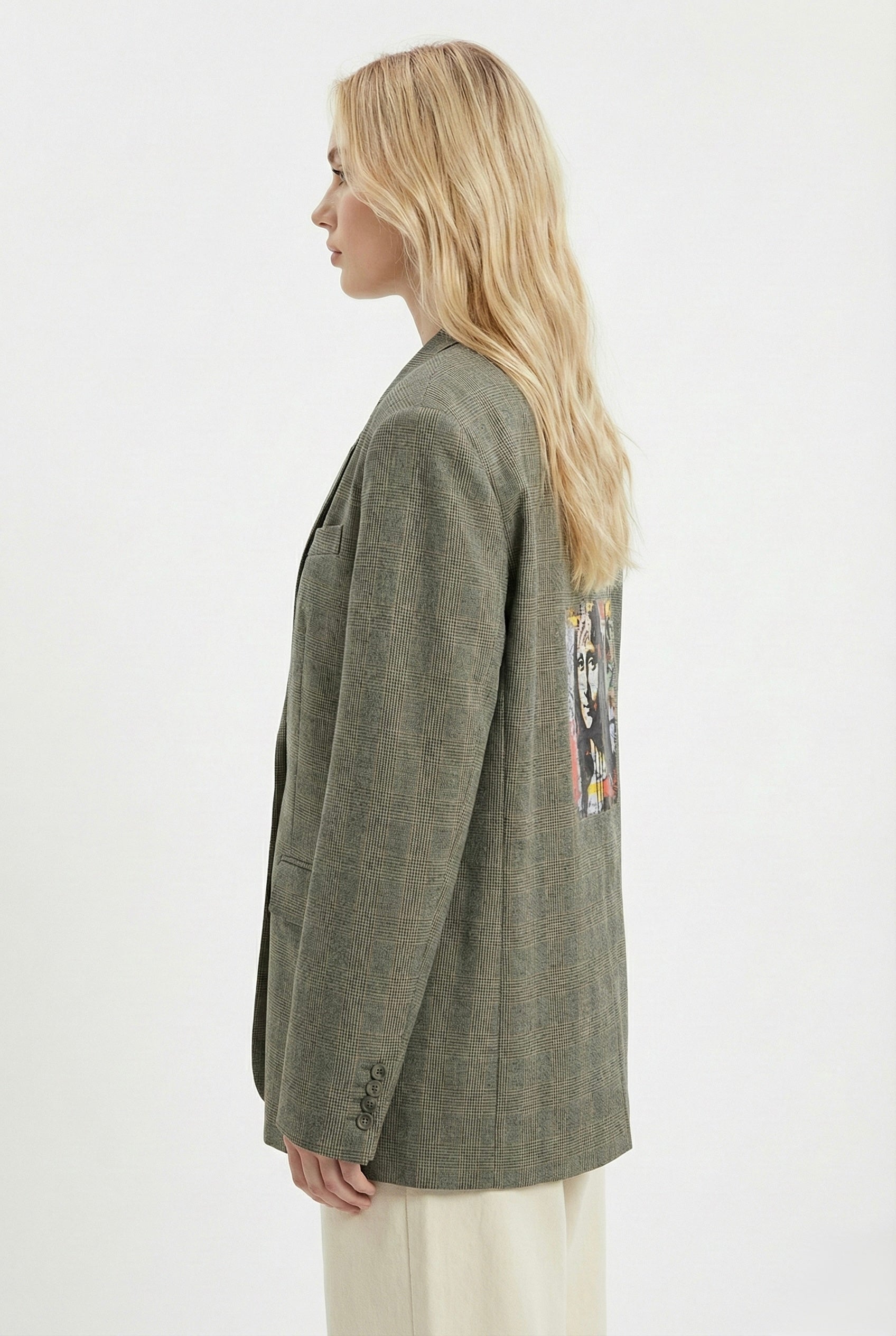 Blazer doppiopetto ‘Gioconda’ handmade