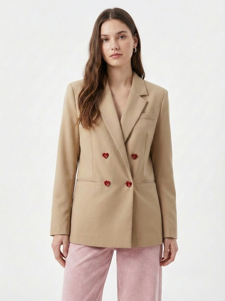 Blazer ‘Sacré-Cœur’ handmade