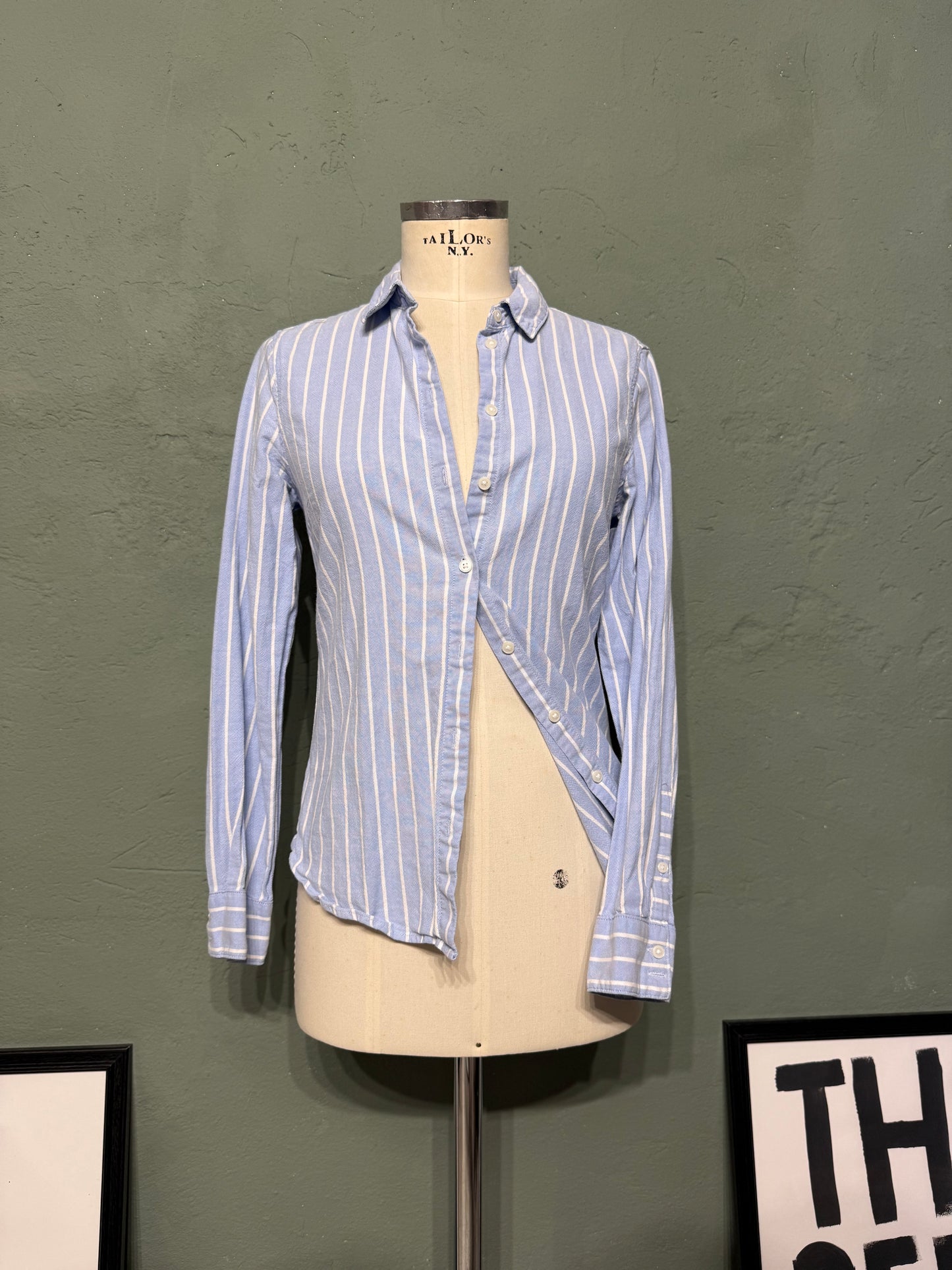 Camicia righe ‘Anche Meno’ tg.S
