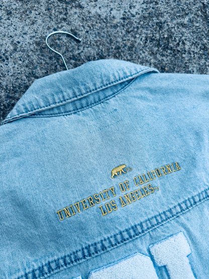 Giacca denim patch UCLA tg.M