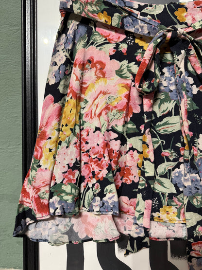 Minigonna fiori Zara
