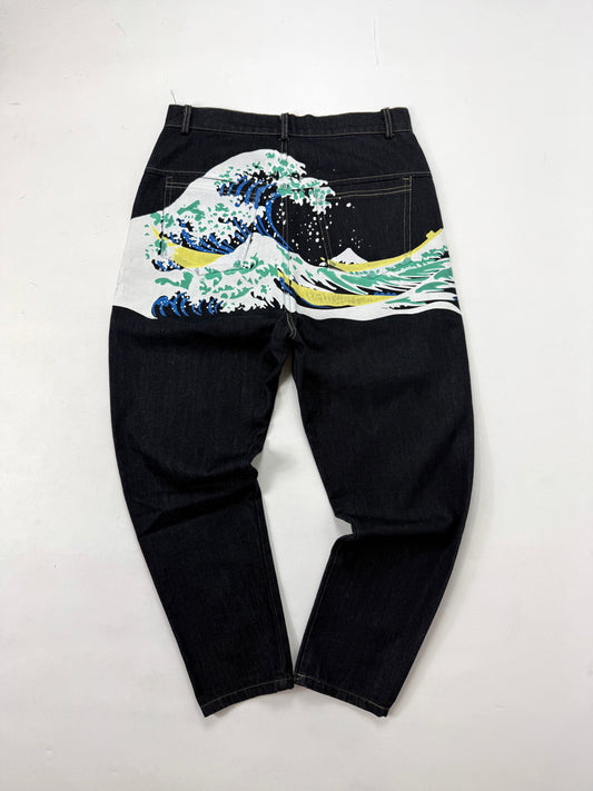Jeans baggy ‘Waves’ tg.M