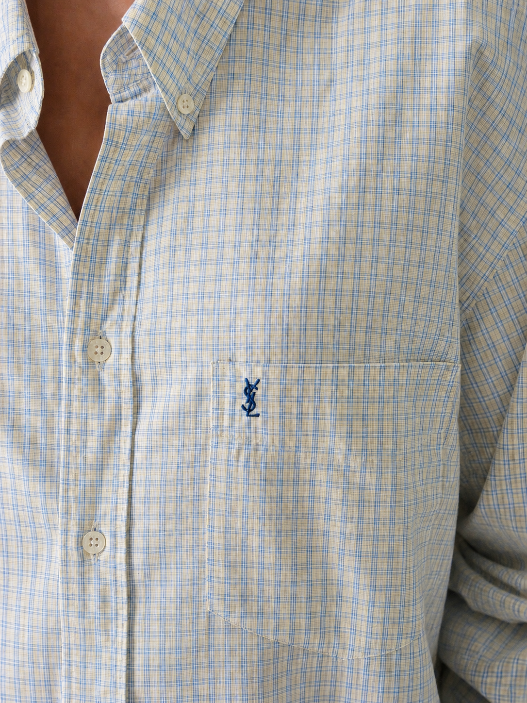 Camicia vintage ‘No Saint’ Yves Saint Laurent